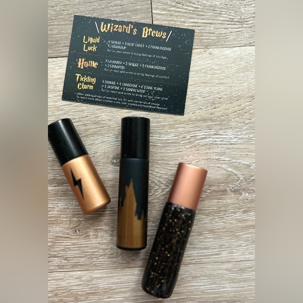 Whimsy & Wellness Wizard’s Brew Roller bottle set